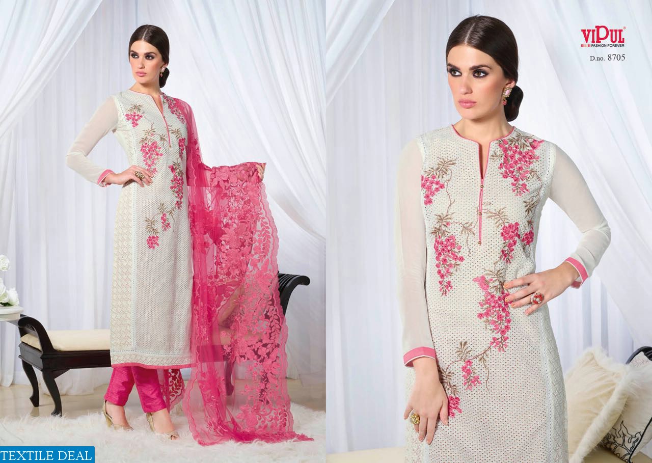 Vipul Dcat-87 Wholesale Trendy Straight long Suits catalog